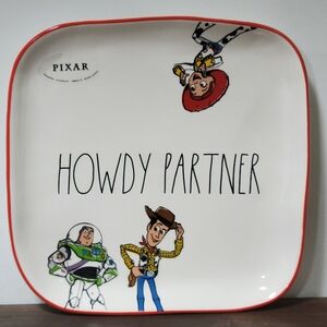 Rae Dunn X Toy Story Howdy Partner Square Plate